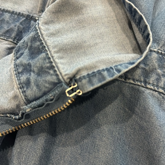 ASOS DENIM BACKLESS DRESS - Picture 8 of 8